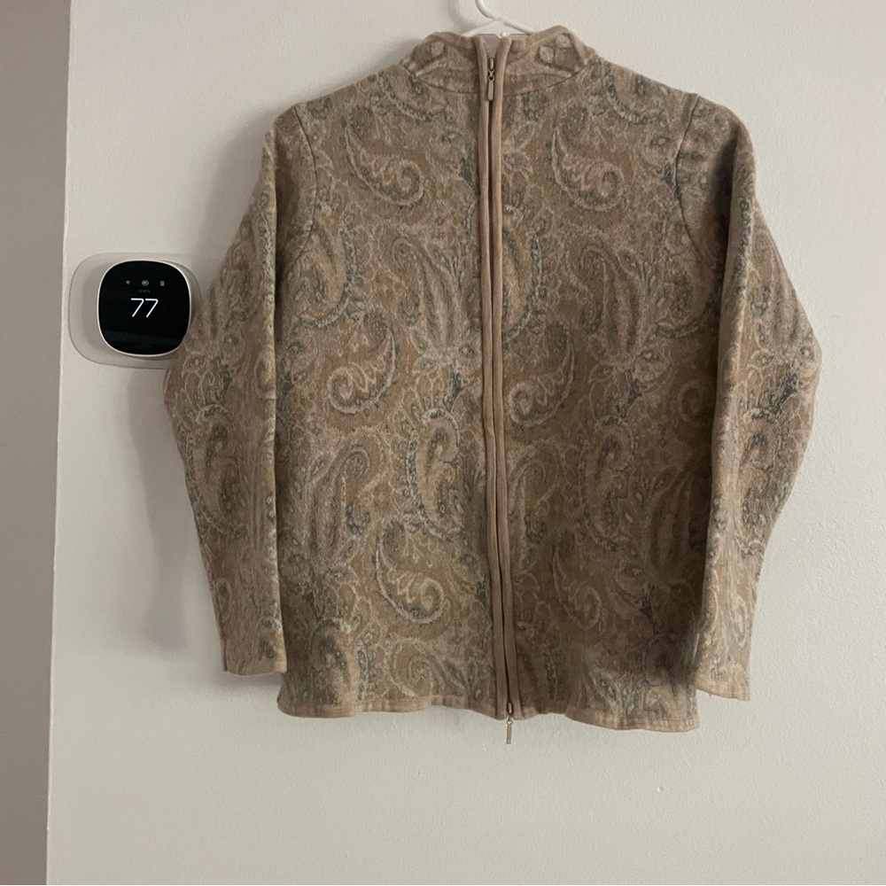 Pendleton Wool Tan and Cream jacket with Vintage-Inspired Design size large - Picture 2 of 7